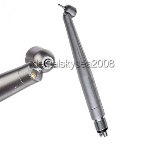 Dental LED 45°Degree E-generator Fiber Optic High Speed Surgical Handpiece TC4