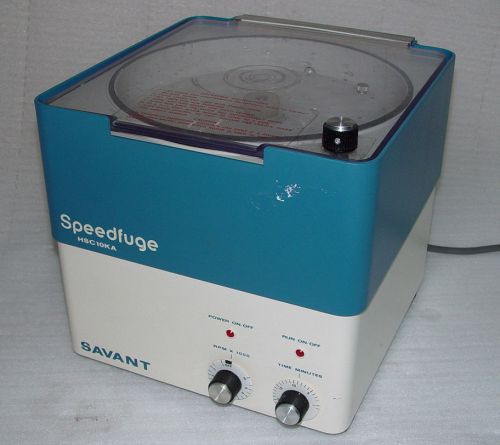 Centrifuge Savant Speedfuge HSC-10KA