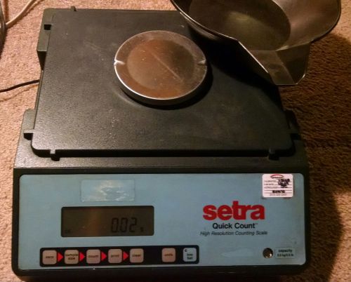 Setra Quick Count High Resolution Counting Scale