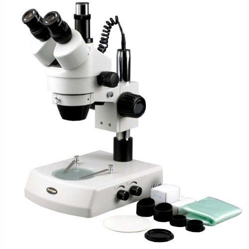 AmScope SM-2TZZ 3.5X-180X INSPECTION TRINOCULAR STEREO ZOOM MICROSCOPE