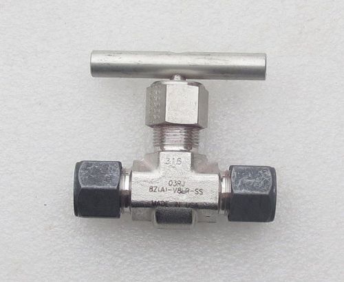 Parker 1/2&#034;  Stainless Steel Needle Valve 8Z-V8LR-SS  Several Available