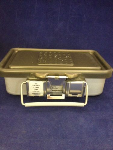 V. MUELLER GENESIS CD0-3C Mini Sterilization Container 10x6x3&#034; Good Condition