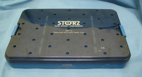 Karl Storz Endoscope Telescope / Light Cable / Sterilization Tray 39311A