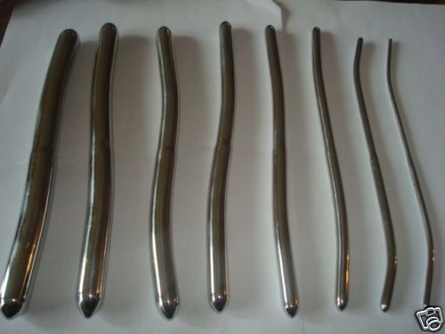 Hegar Uterine Dilators (Eight Pieces Set) Double Ended