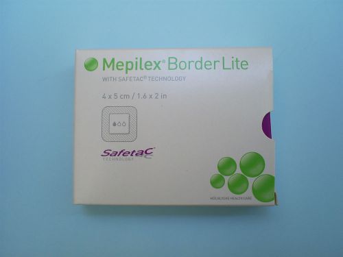 Mepilex-border-lite 1.6in x 2in(4cm x 5cm)  10 pieces per box exp date 08/2016 for sale