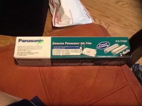 NEW GENUINE PANASONIC KX-FA92 FAX INK FILM 1 ROLL ONLY!