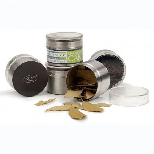 Stainless Magnetic Storage Tins