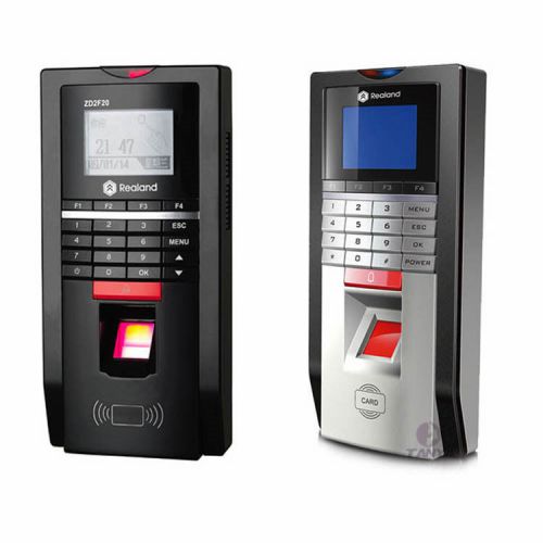 New zkf20 access attendance machine fingerprint/id card/password tcp/ip,rs485 for sale