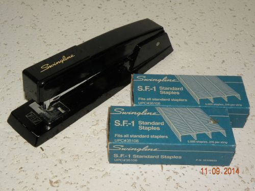 Swingline 747 Classic Stapler, 20 Sheets, + 2 Boxes Vintage Swingline Staples