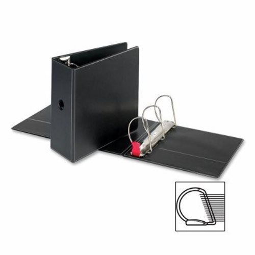 Sparco Slant-D Ring Binder,w/Sheet Lifter,5&#034; Cap,11&#034;x8-1/2&#034;,BK (SPR26972)