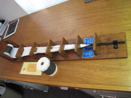 Peep squirrel binding machine - 4&#034; rolls which makes a 1&#034; binder strip for sale