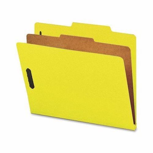 Nature Saver Classification Folders, 2&#034;Exp.,1 Dvdr,Letter,10/BX,YW (NATSP17204)