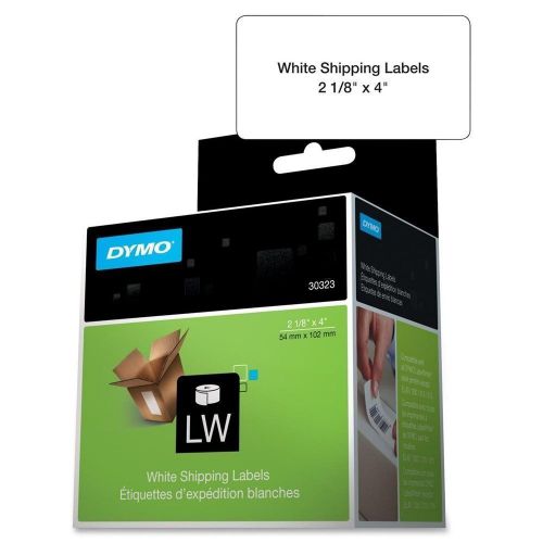 Dymo 30323 White Shipping Label Single Roll 2.10 Width x 4 Length