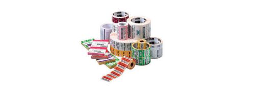 Zebra 10010038 label paper 1.25 x 1in direct thermal zebra z-select 4000d for sale