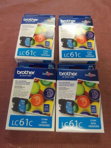 4 INNOBELLA LC61C CYAN AZUL VERDOSO PRINTER INK CARTRIDGES