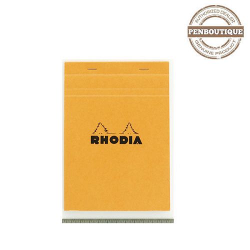 Rhodia Notepads Graph Orange 8-1/4X11-3/4