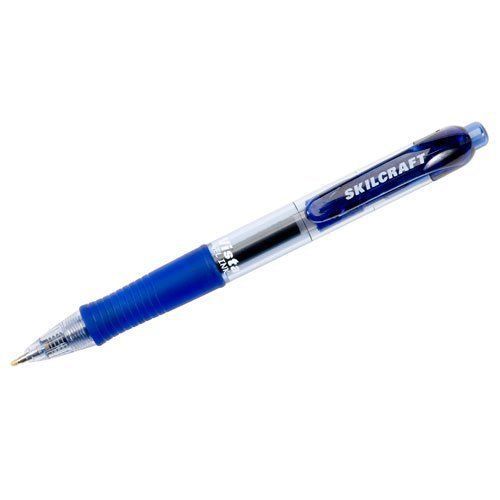 Skilcraft vista retractable gel pen - 0.7 mm pen point size - blue (nsn5068502) for sale