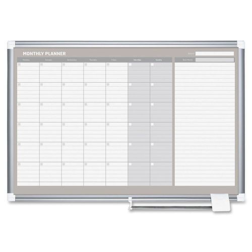 Bi-silque bvcga0397830 mastervision 2-foot magnetic gold monthly planner for sale