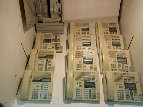 Nortel Mics XC 3.0 Phone System with 16 phones 90 day Warranty