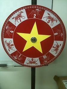 36&#034; Horse Race Wheel