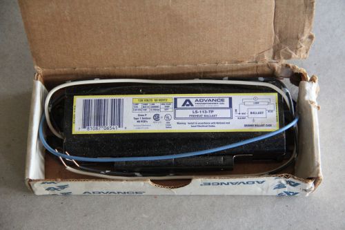 ADVANCE BALLAST (1)F13T5 OUTDOOR RATED LS-113-TP BALLAST