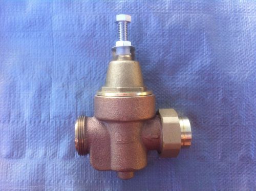 NEW BRONZE Watts N55BUM1 3/4&#034; Water Pressure Reducing Valve WITH OPTIONAL UNION