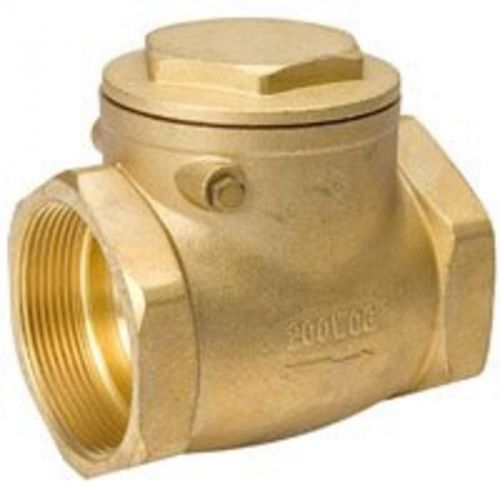 Check Valve Brass 1-1/2Ips B &amp; K INDUSTRIES Check Valves 101-007NL 032888119161