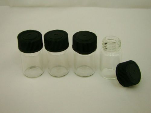 Lot of 4pcs Gold Vials 1&#034; Tall-Panning Kit-Mining