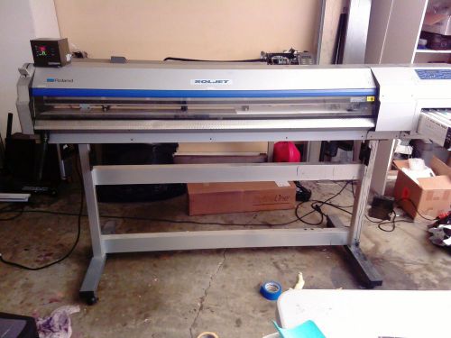 ROLAND SC-500 PRINT AND CUT ECO SOLVENT MACHINE