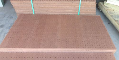 Pegboard wood 2&#039; X 4&#039; Pallet of 180 Pcs