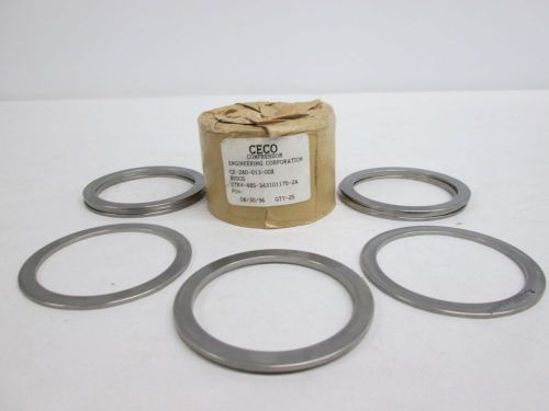 LOT 35 NEW CECO CE-280-013-00X COMPRESSOR DISKS 84MM OD 68MM ID D297240