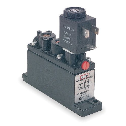 Solenoid Air Control Valve, 1/4 In, 120VAC A249SS-120-A