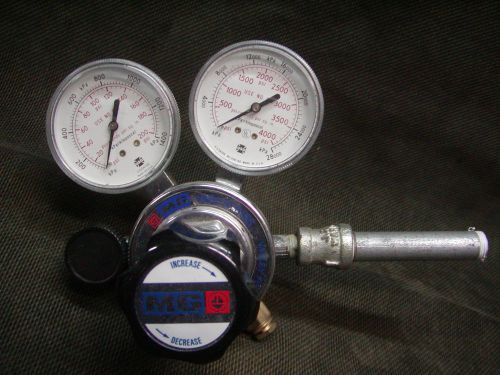 MG 158 TWIN GAUGE 4000PSI GAS PRESSURE REGULATOR