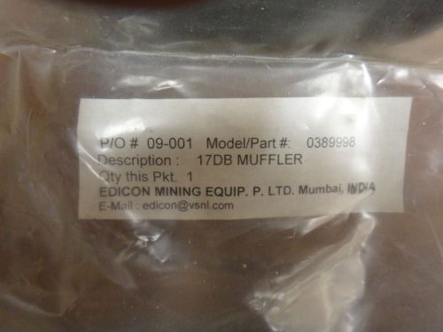 Chicago pneumatic 40lb jackhammer muffler part# 0389998 for sale