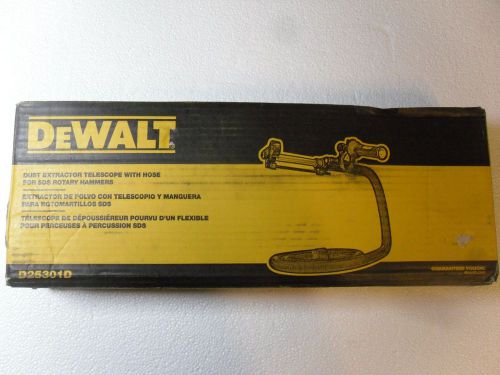 DeWalt D25301D Dust Extractor Telescope w/Hose