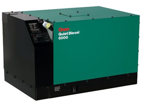 Cummins onan, 6.0 hdkah-1044, rv diesel generator 120v / 60hz for sale