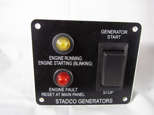 Stadco generator remote start stop panel for sale