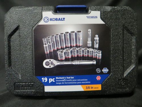Kobalt 19-piece sae mechanic&#039;s tool set for sale