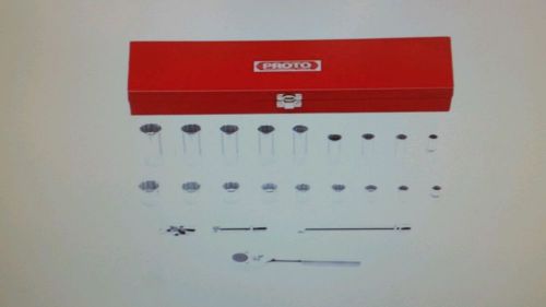 PROTO 3/8 DRIVE  SOCKET SET 22PC