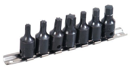 TEKTON 4908 3/8&#034; Drive Brake Caliper Impact Bit Socket Set  T40-60  1/4&#034;-3/8&#034;  C