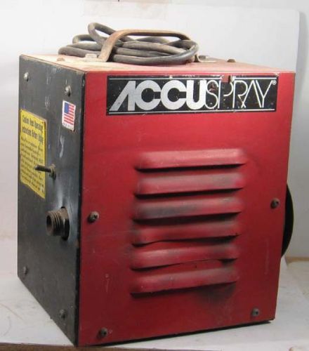 Accuspray spray turbine - for hvlp spray guns - runs well for sale