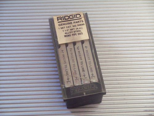 RIDGID 1 1/2 NPT . R.H. # 50690,  Mono Pipe  Threading Dies (NEW)