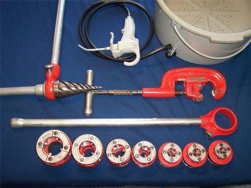 Ridgid 111-r pipe threader new oiler pipe cutter reamer 111r 36505 1/8&#034; - 1 1/4&#034; for sale