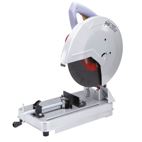 2 Horsepower 14 in. Industrial Cut-Off Saw 15 amp motor 3500 RPM Maximum