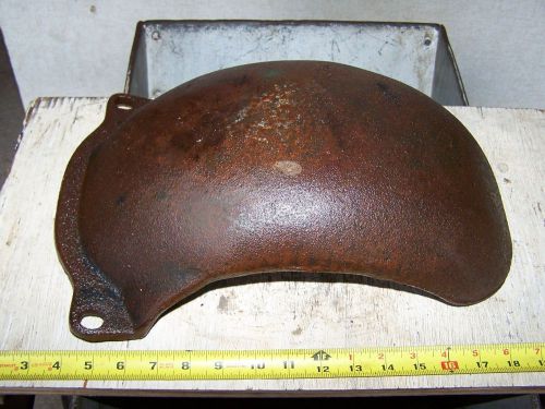 Original field brundage sattley hit miss gas engine crank guard shield steam for sale