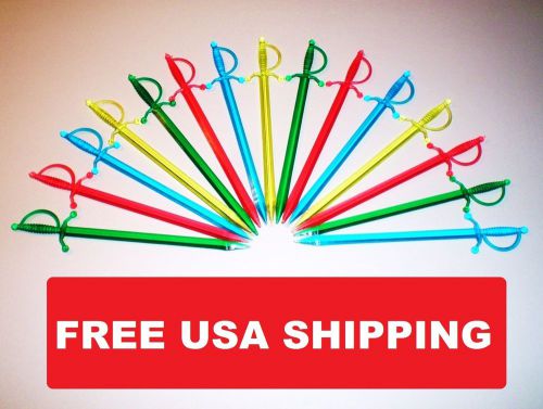 1000 FUN SWORD PICKS - Cocktail - FOOD - Appetizers - COLORFUL - Plastic - Forks