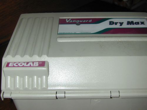 Ecolab vanguard dry max control box commercial detergent dispenser quality+more! for sale