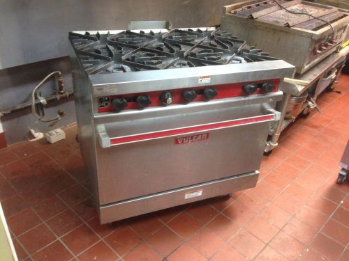 Vulcan Range 36L 6 Burner Stove 36&#034; Natural Gas Call Me 2013200742