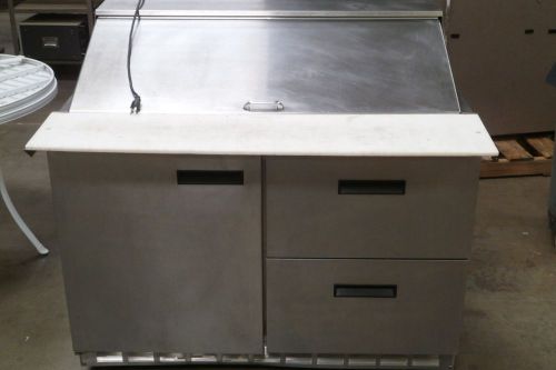 Delfield 4448N-18M-SP2 Top Salad Prep Table Cooler MFG 10-2007