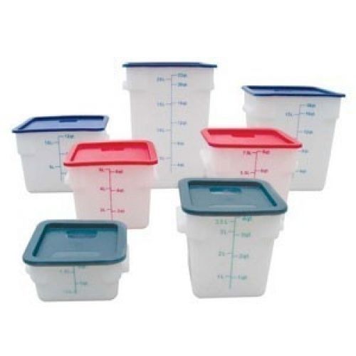 PLSFT018PP 18 qt. White Storage Container 1/2 DOZ